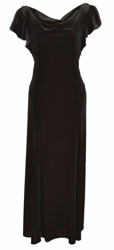 Black dress size evening - size,