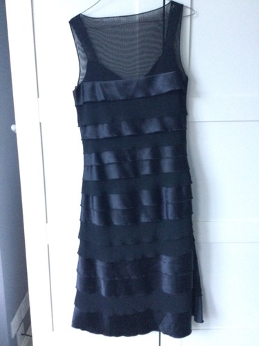 Dress black cocktail - dress,